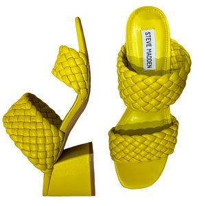 Braided Steve Madden Mules